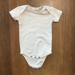 Atlas grey cream short sleeve body suit